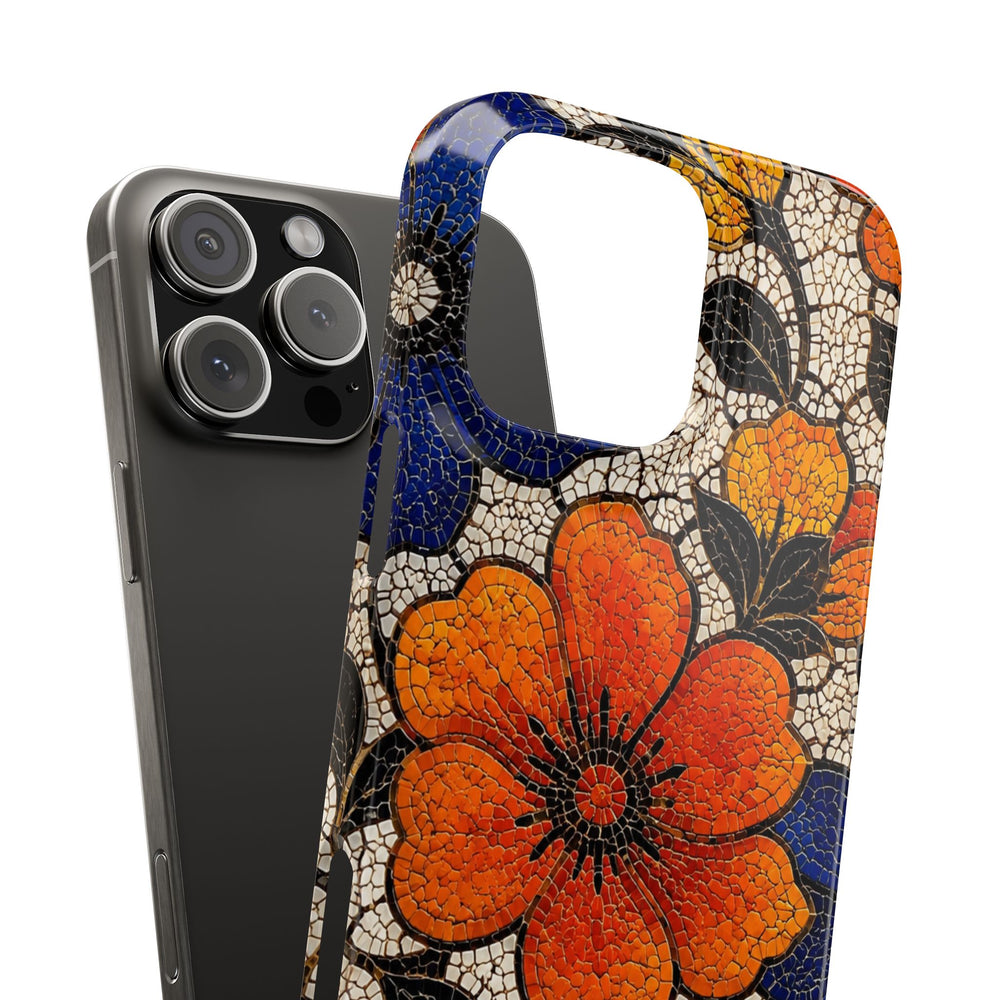 Floral Mosaic Snap Case