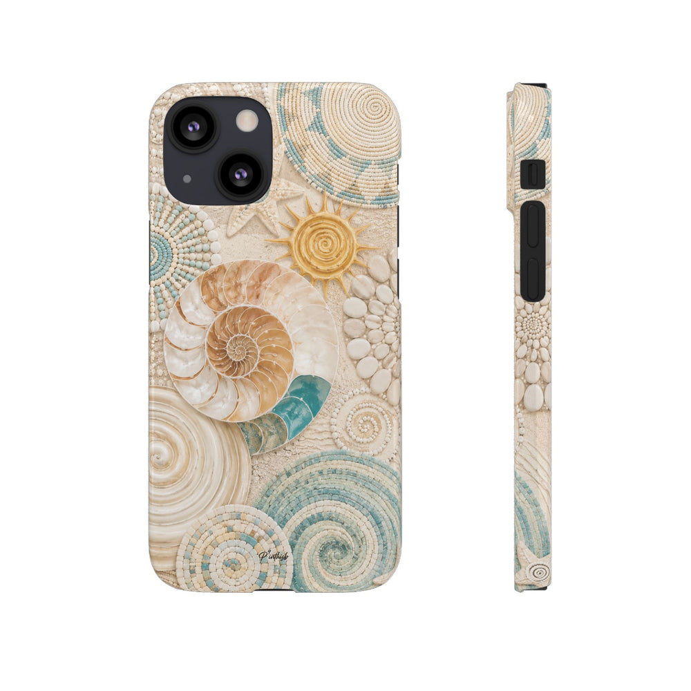 Coastal Seashell Snap Case