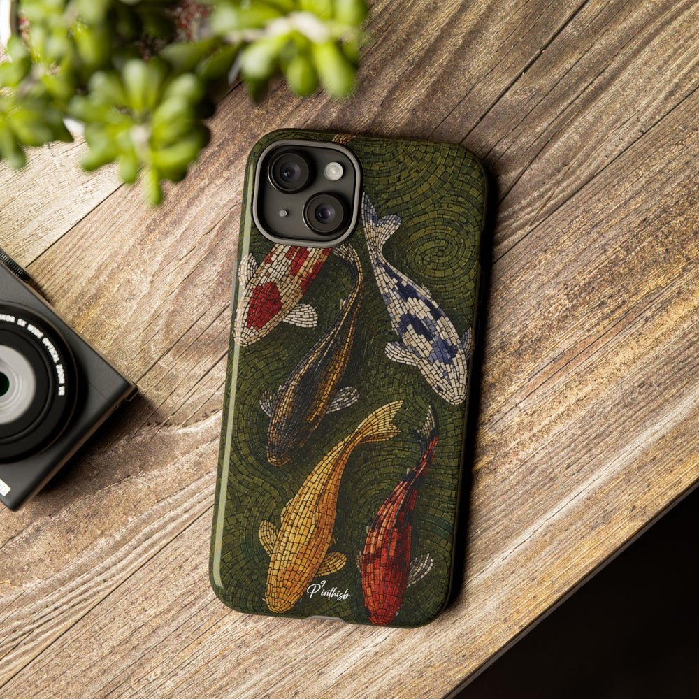 Fish Pond Tough Phone Case