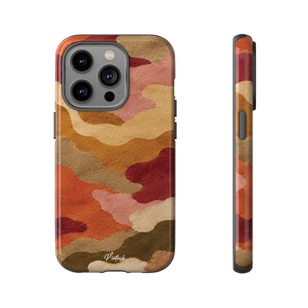 Watercolour Camo Tough Case