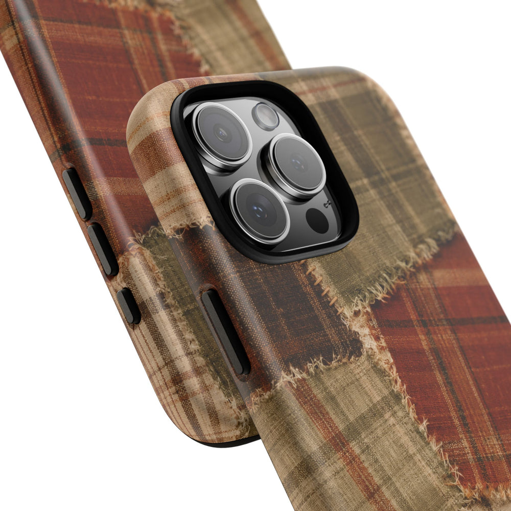 Rustic Fall Patchwork Tough Case