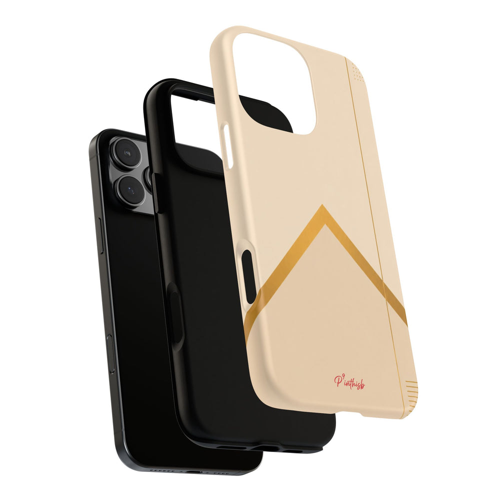 Gold Malboro Inspired Tough Phone Case
