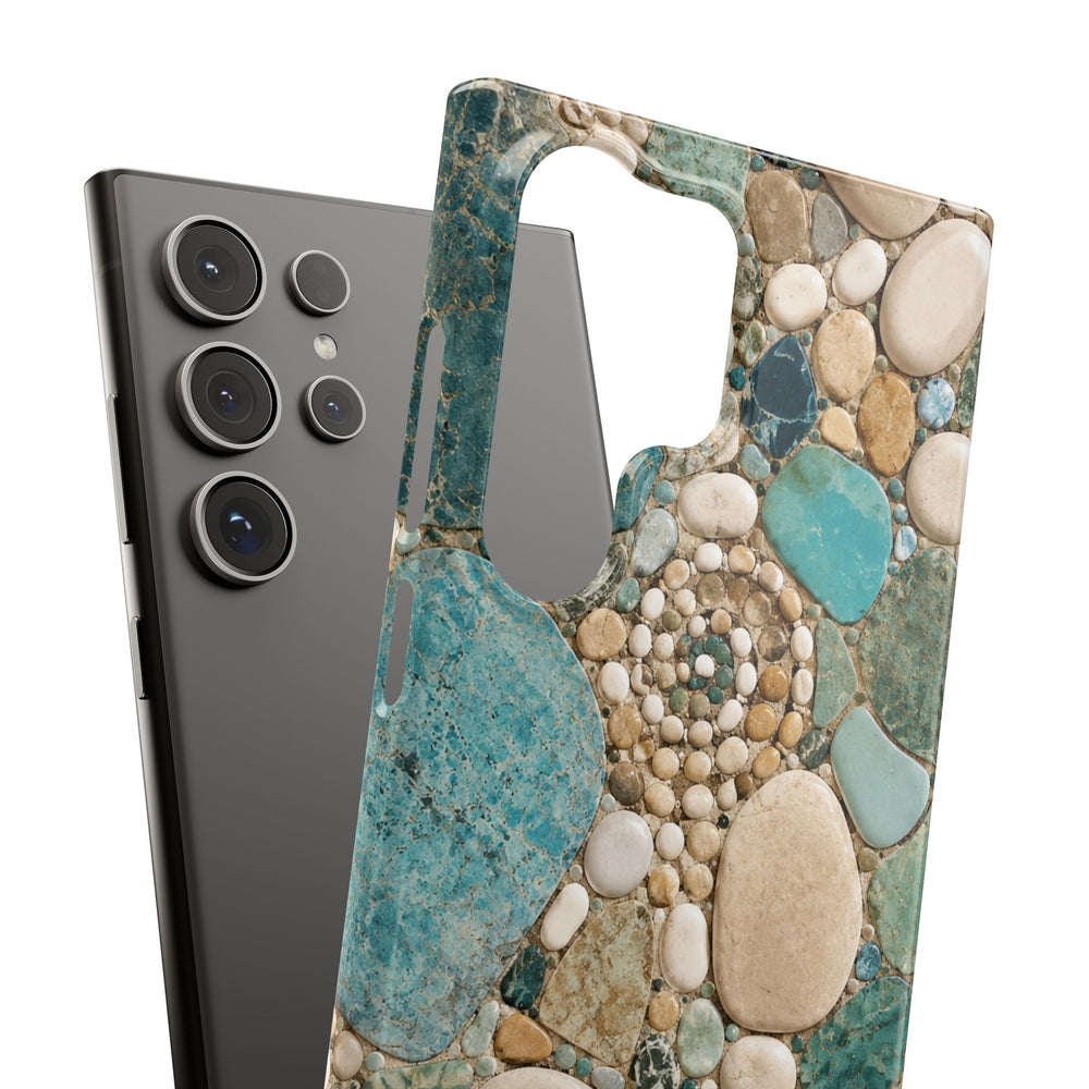 Sea Glass Mosaic Snap Case