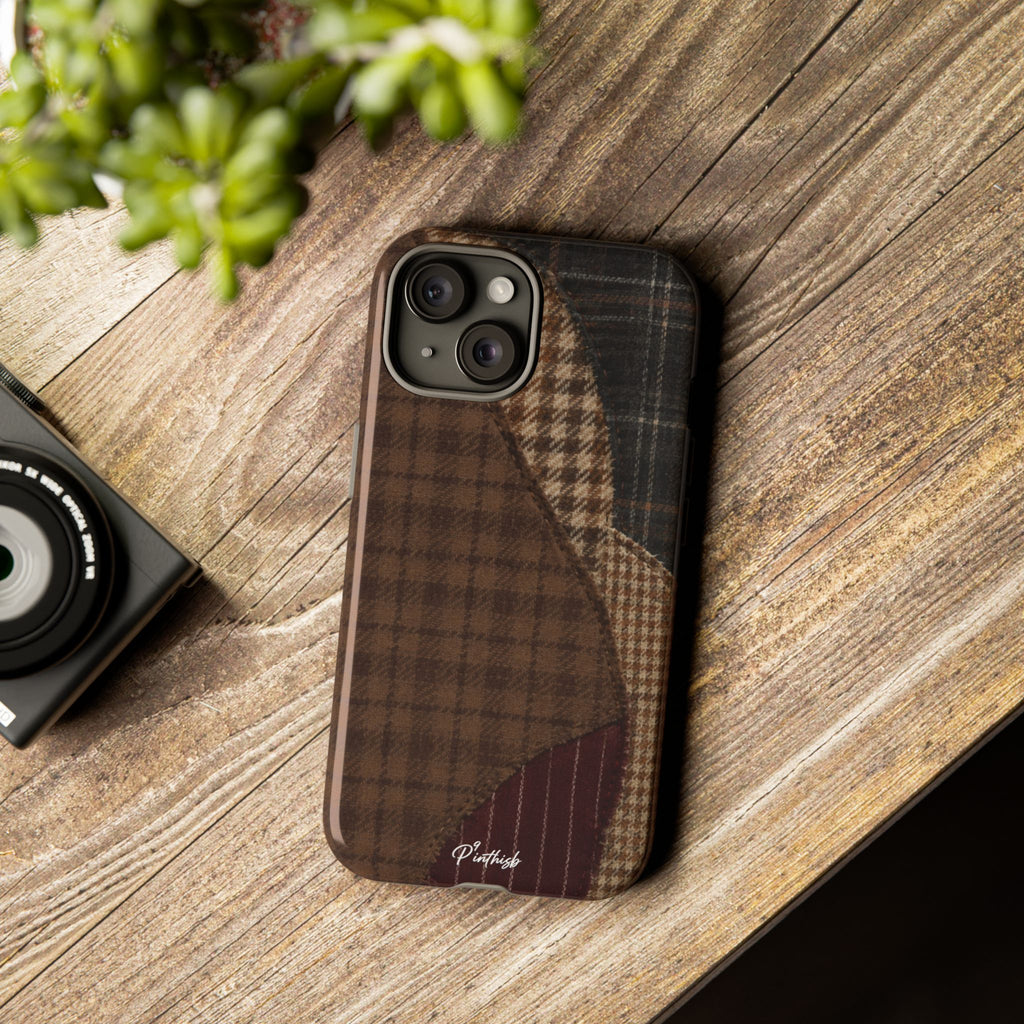 Rustic Brown Retro Tough Case