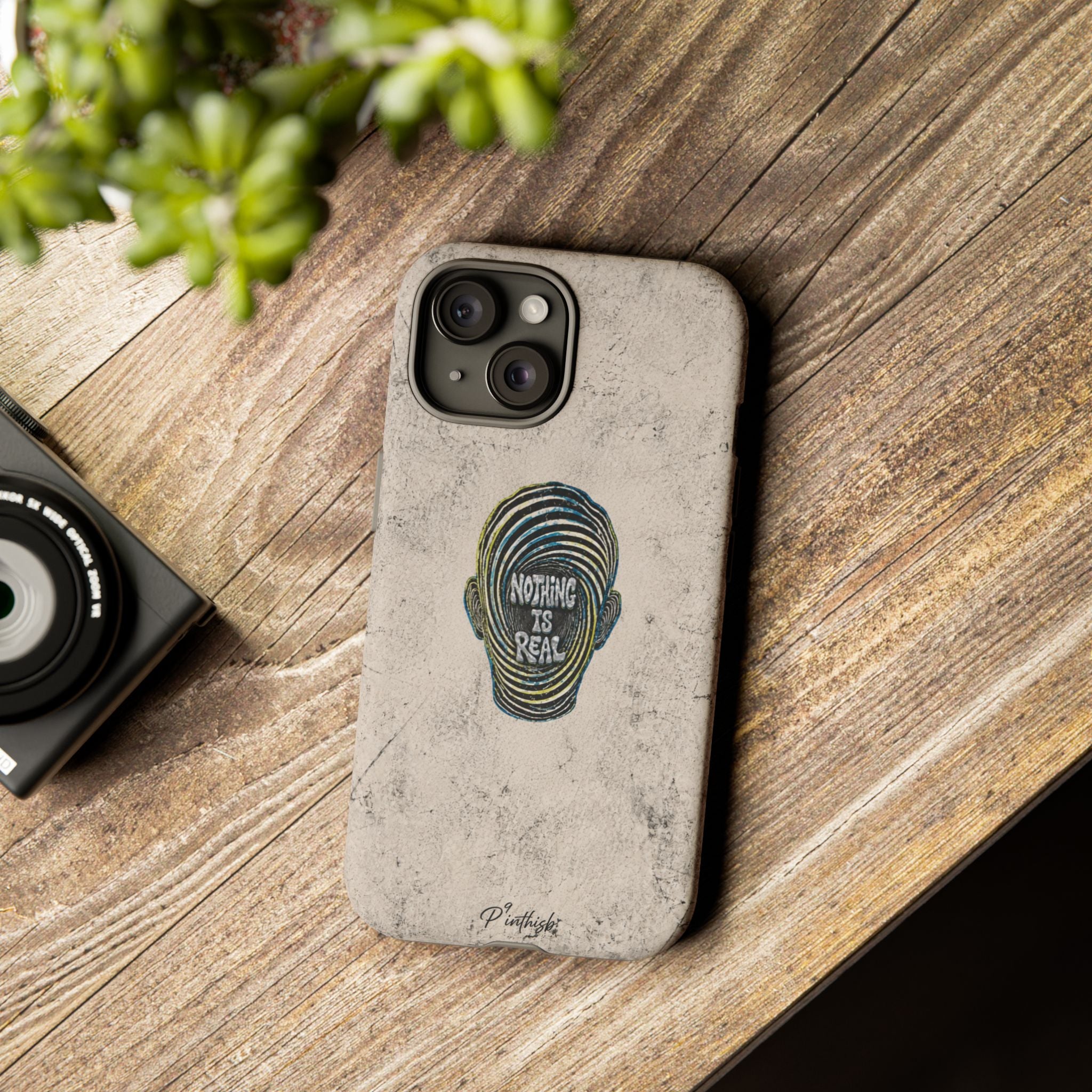 'Nothing Is Real' Abstract Tough Case