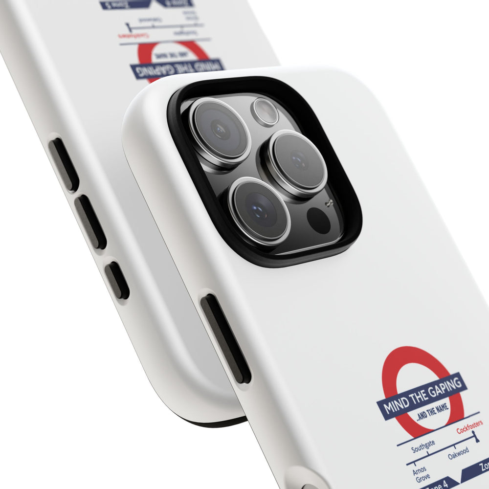 "Mind the Gaping" London Tube Parody Phone Case
