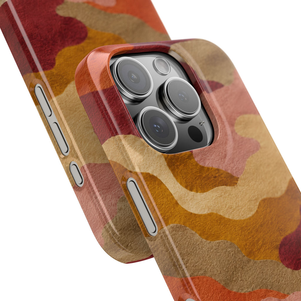 Watercolour Camo Snap Case