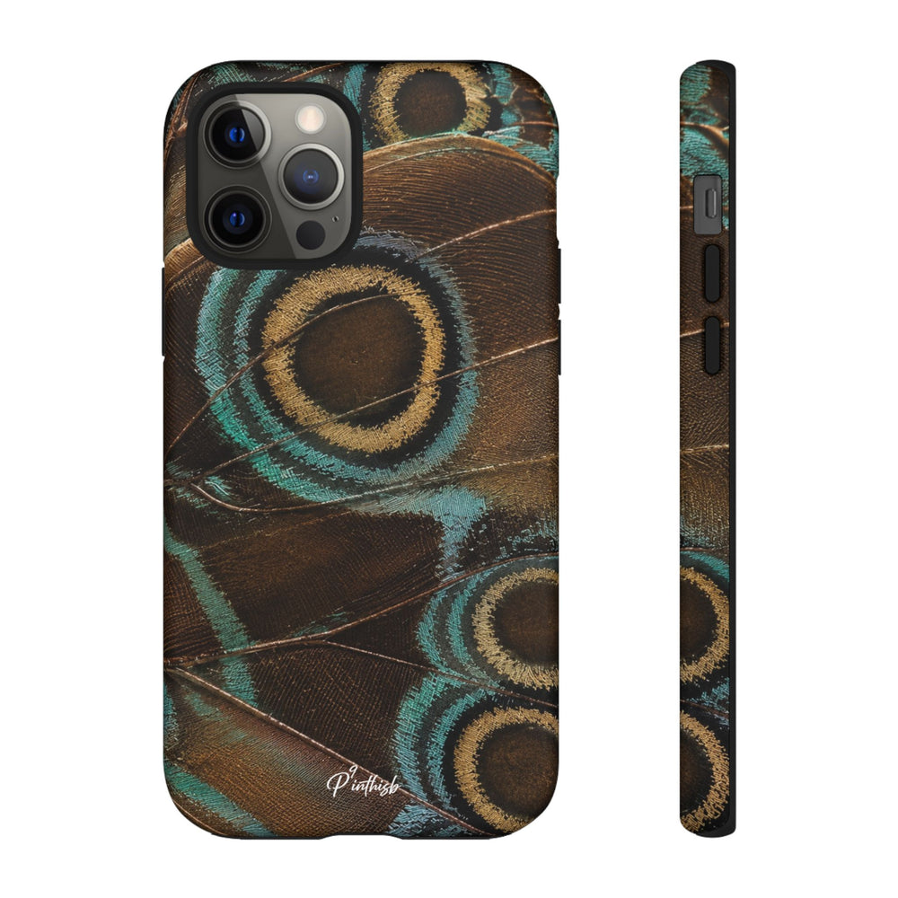 Peacock Feather Pattern Tough Case