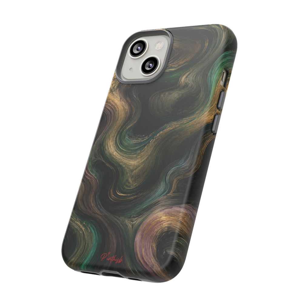 Marbled Forest Tough Phone Case
