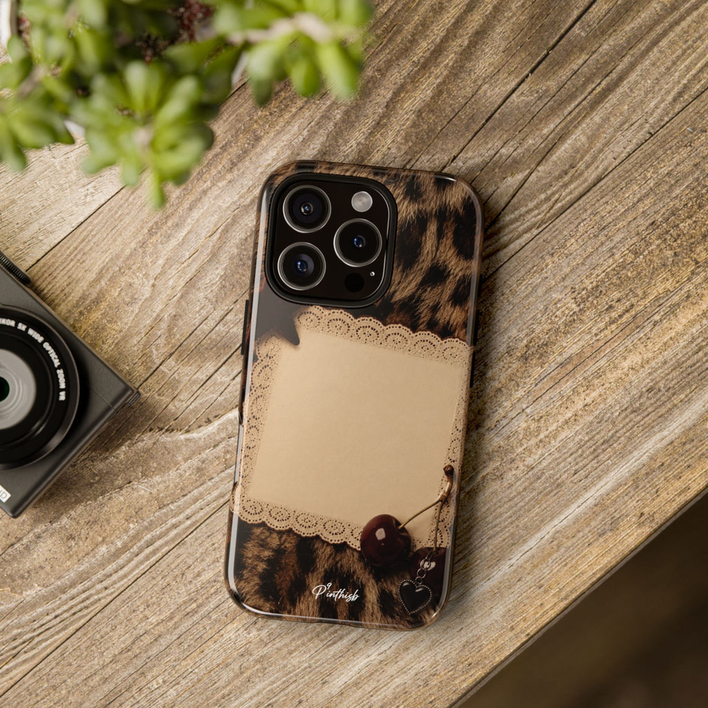 Personalized Leopard Lace Phone Case