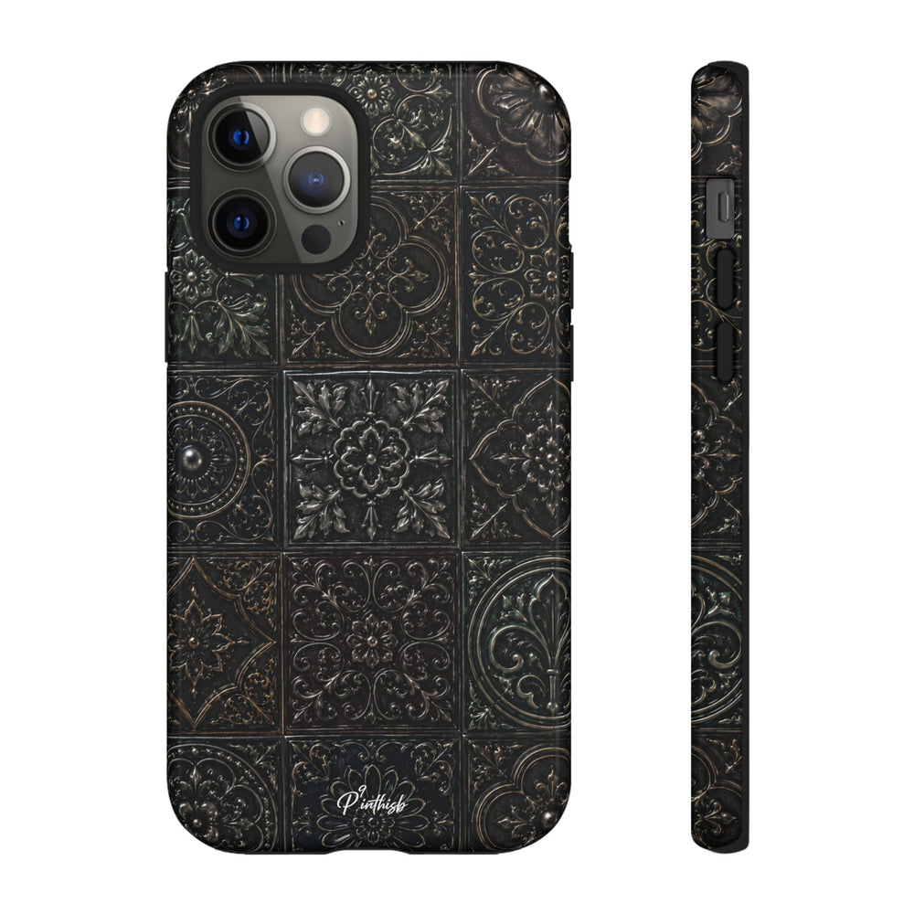 Mosaic Pattern Tough Phone Case