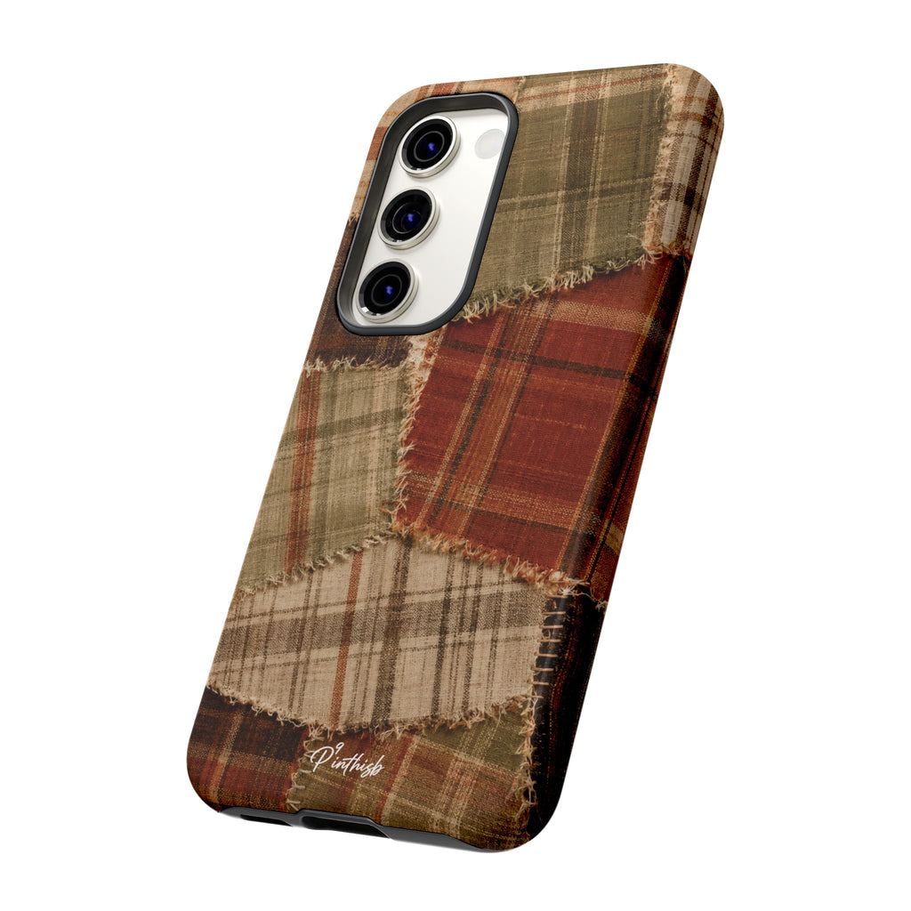 Rustic Fall Patchwork Tough Case