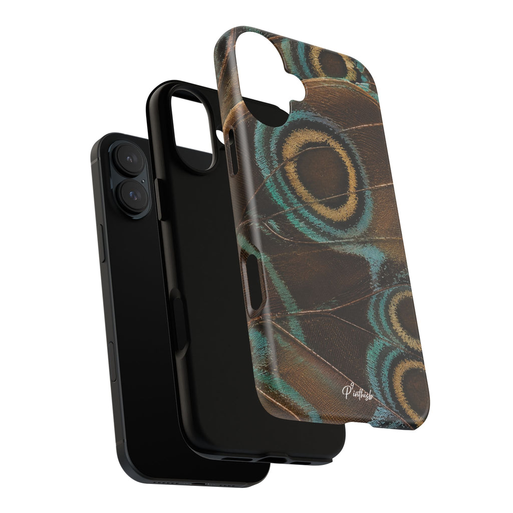 Peacock Feather Pattern Tough Case