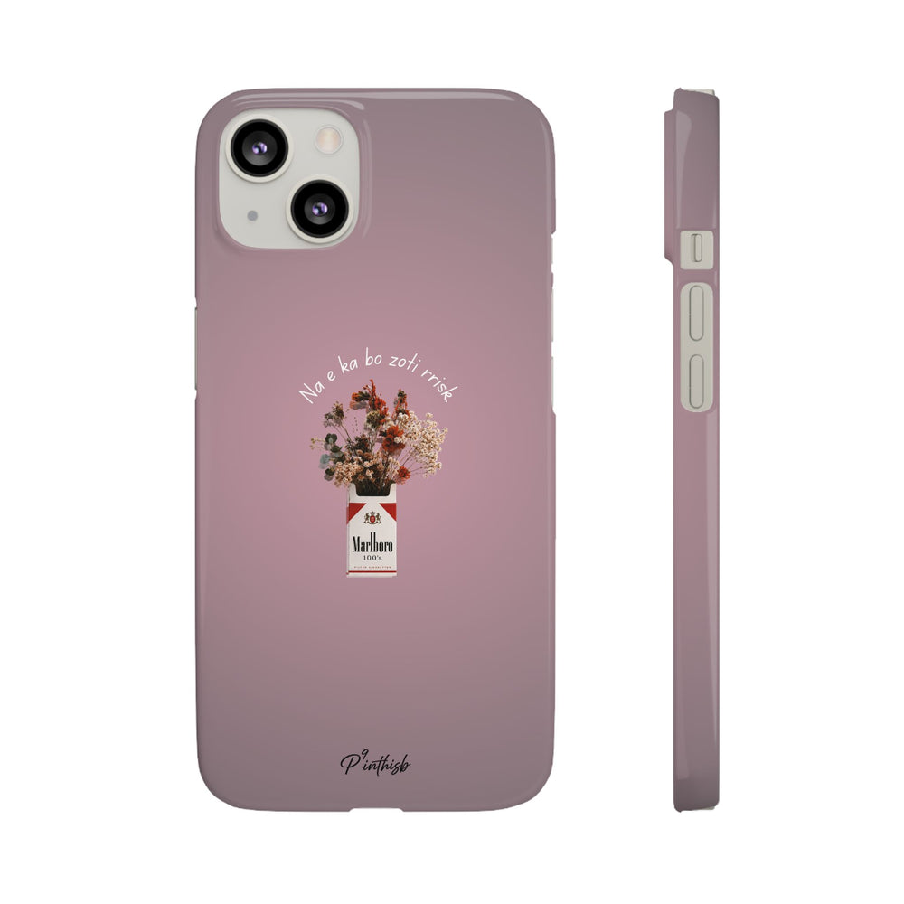 "Na e ka bo zoti rrisk." Snap Phone Case