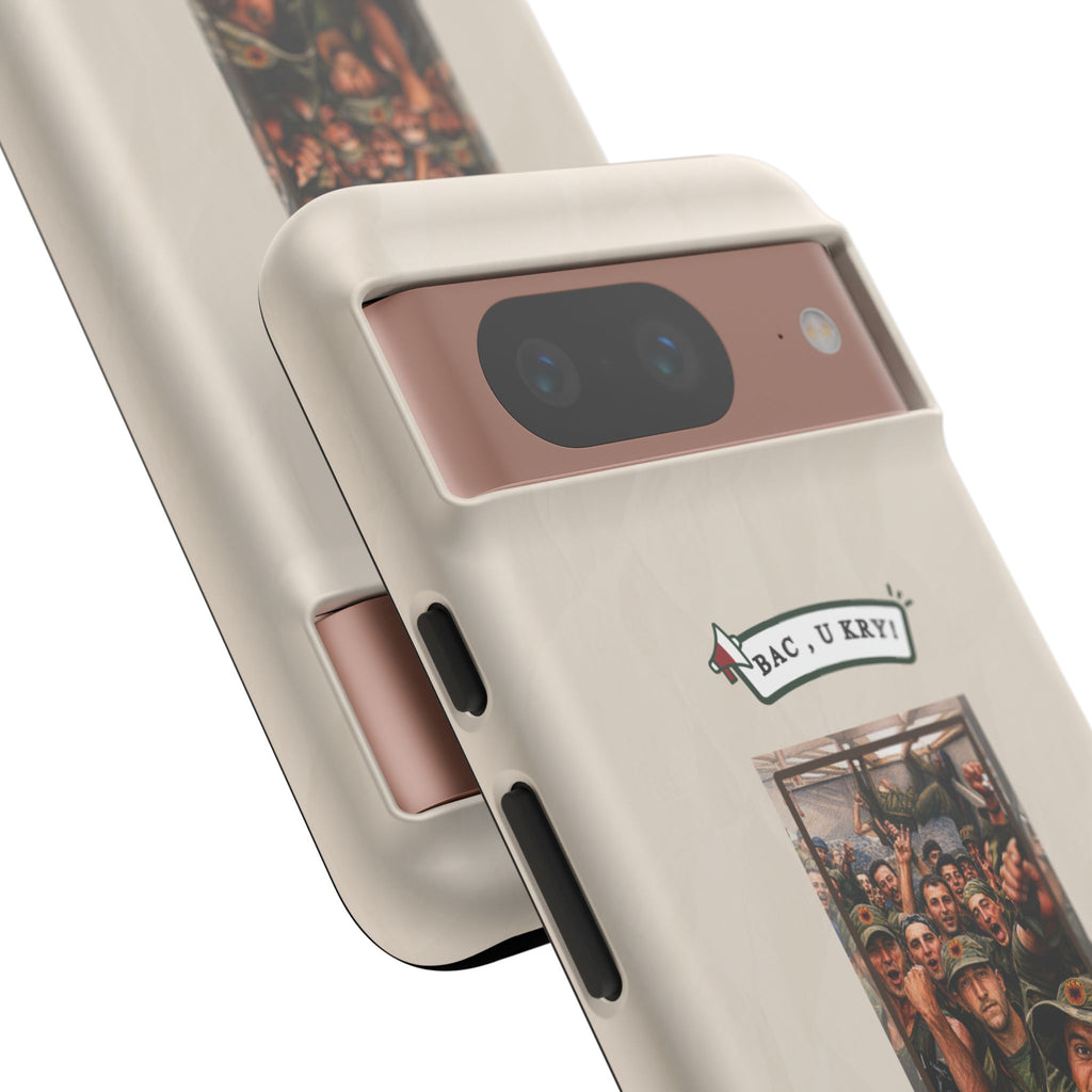 "BAC, U KRY!" Albanian Tough Phone Case