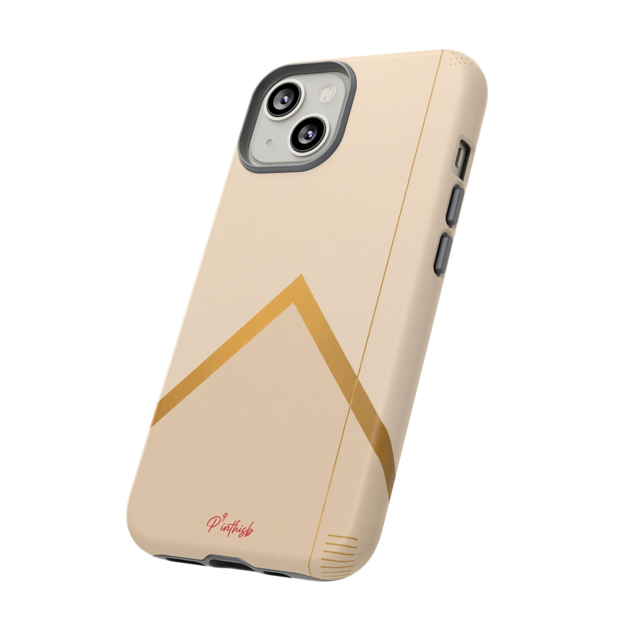 Gold Malboro Inspired Tough Phone Case