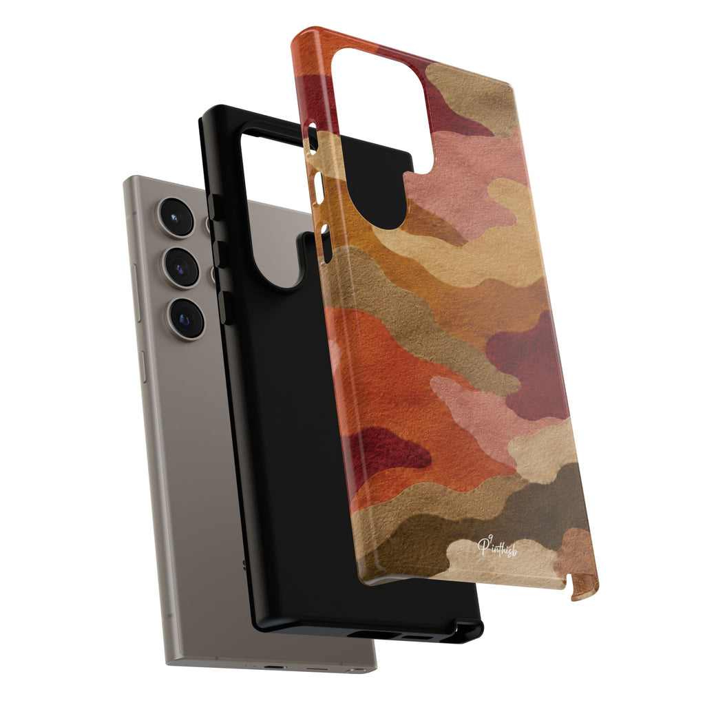 Watercolour Camo Tough Case