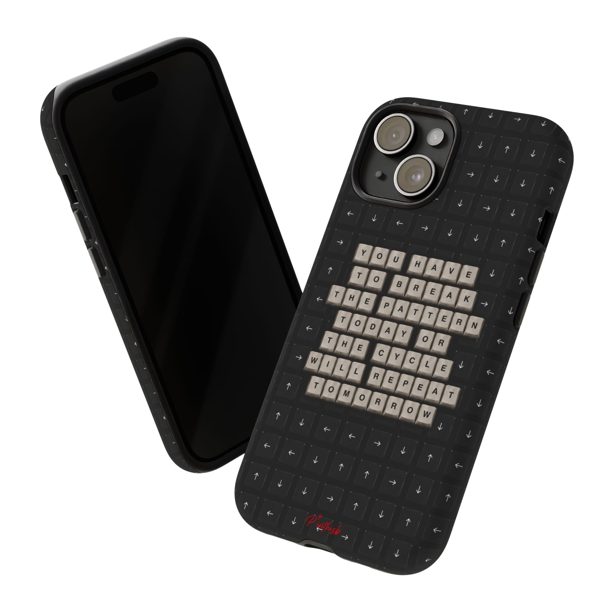 "Break the pattern" Keyboard Tough Case
