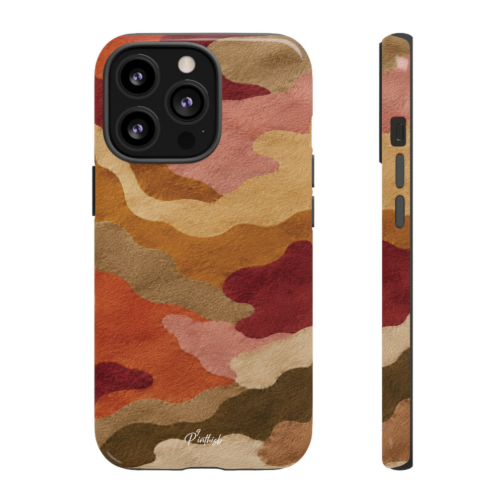 Watercolour Camo Tough Case