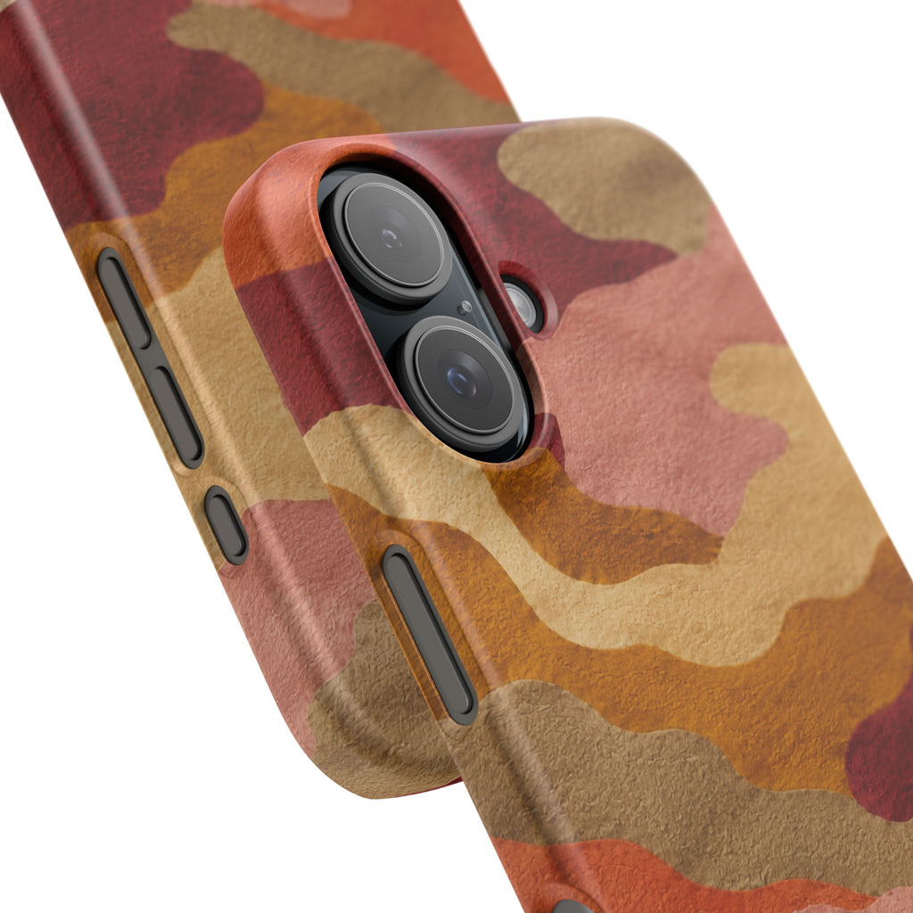 Watercolour Camo Snap Case