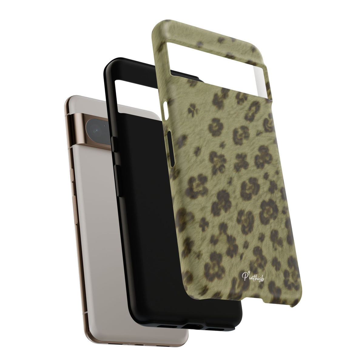 Olive Leopard Print Tough Case