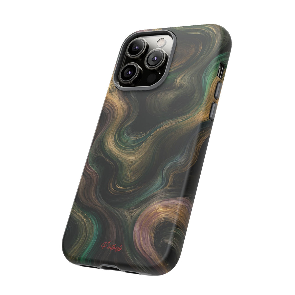 Marbled Forest Tough Phone Case