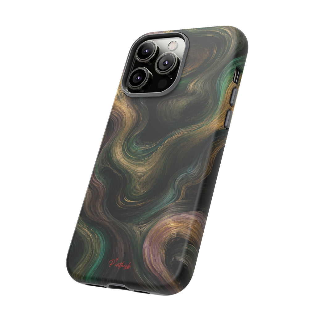 Marbled Forest Tough Phone Case