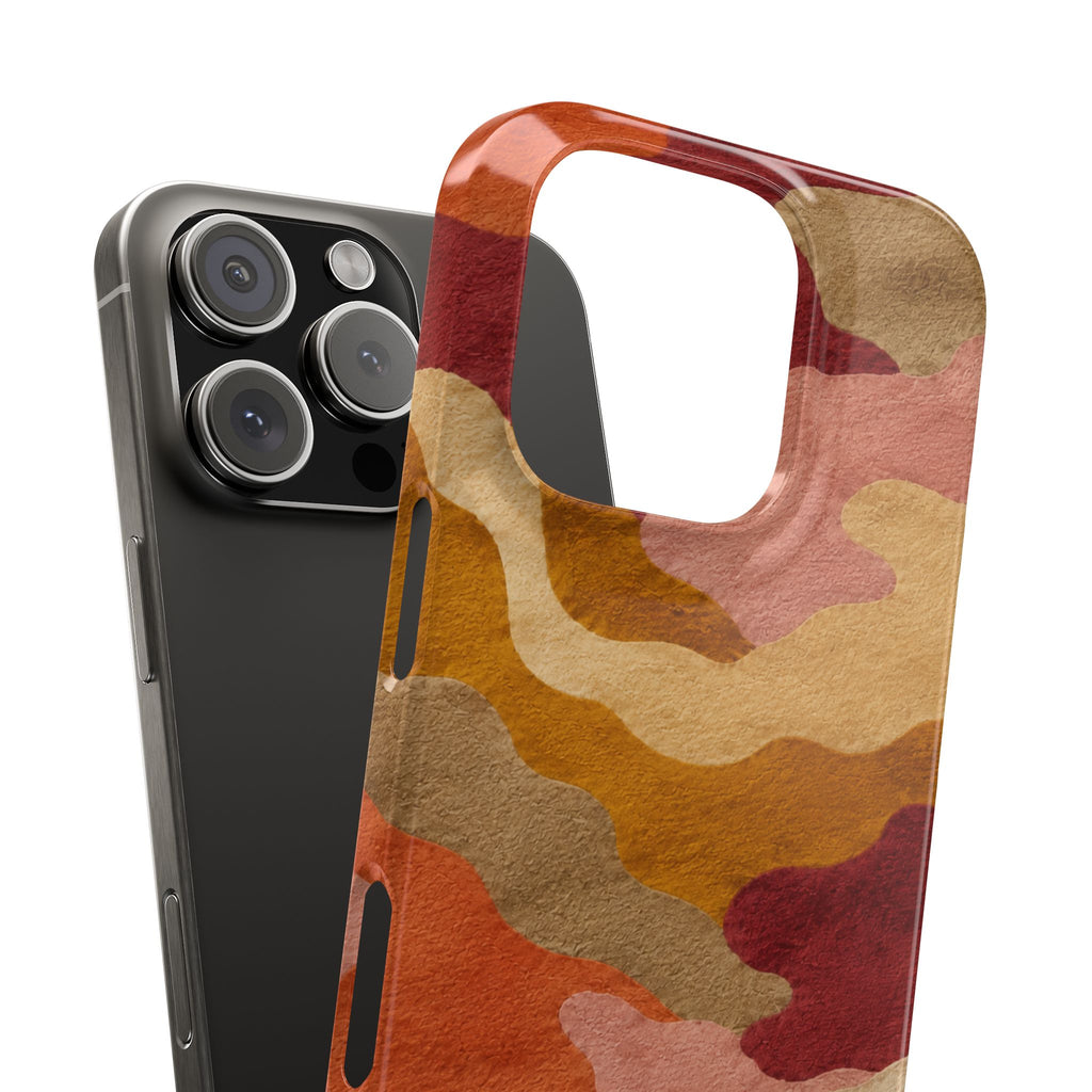 Watercolour Camo Snap Case