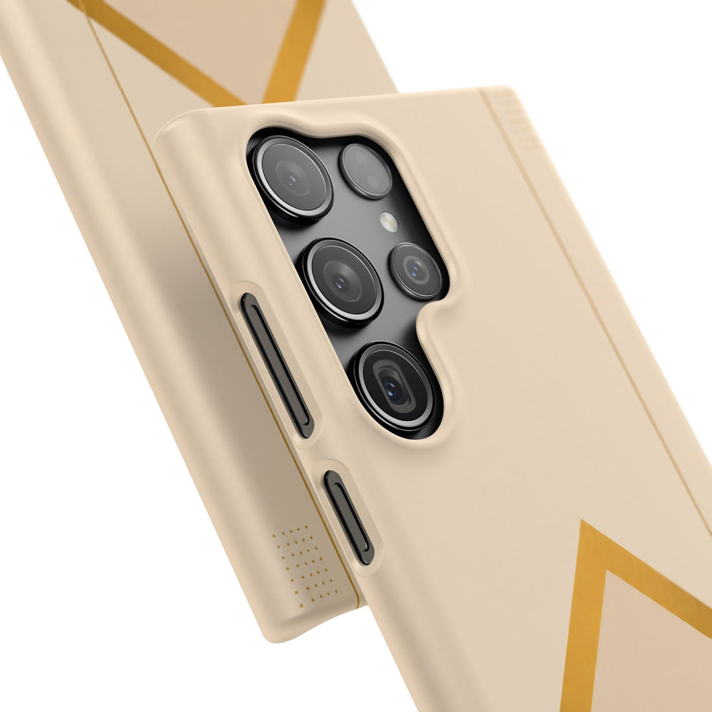 Gold Malboro Inspired Snap Phone Case