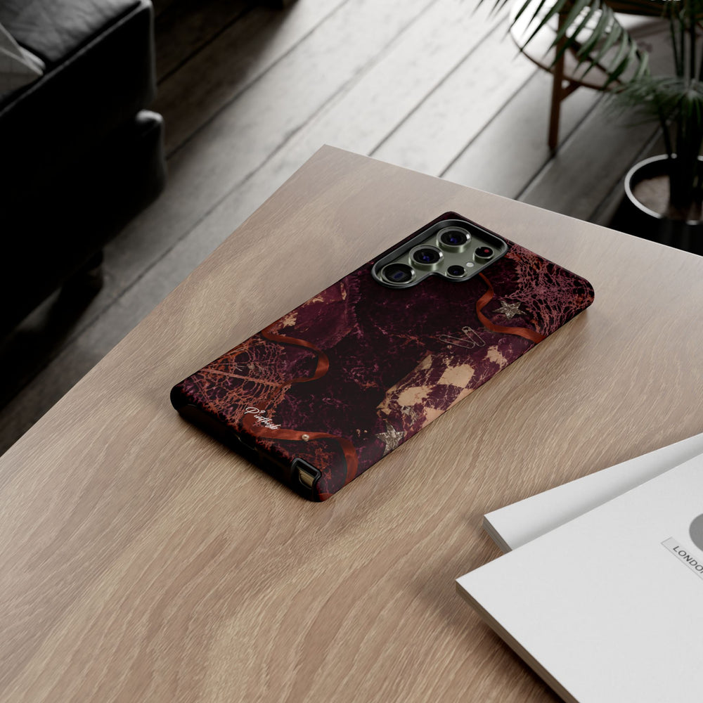 Dark Maroon Vintage Tough Case