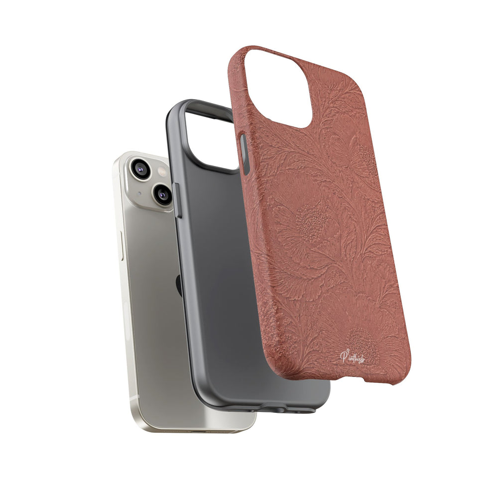 Embossed Floral Tough Case