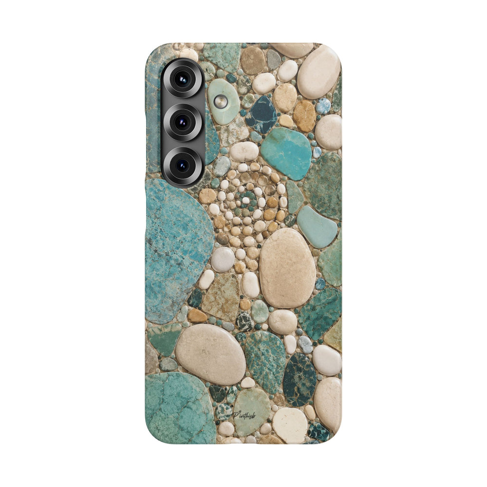 Sea Glass Mosaic Snap Case
