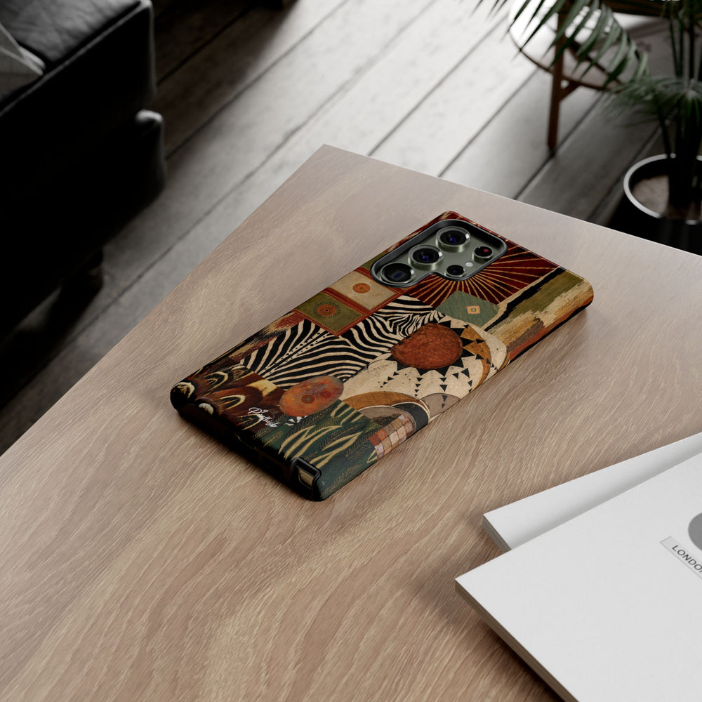 Abstract Boho Collage Tough Case