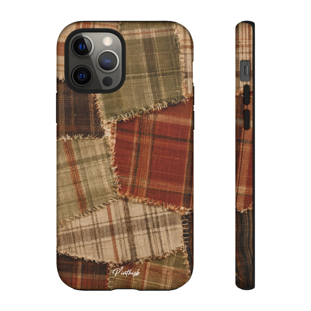 Rustic Fall Patchwork Tough Case