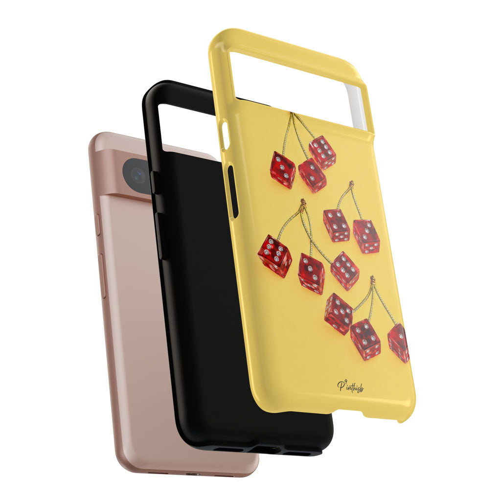 Cherry Dice Tough Phone Case