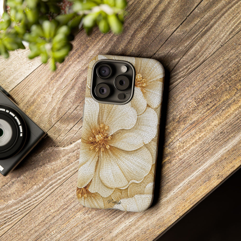 Floral Gold Bloom Tough Case