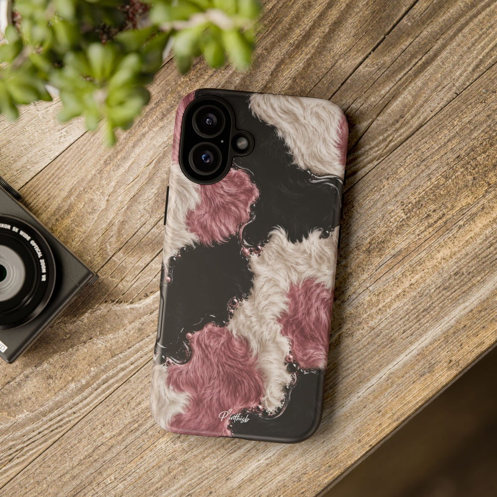 Cow Print Swirl Tough Case