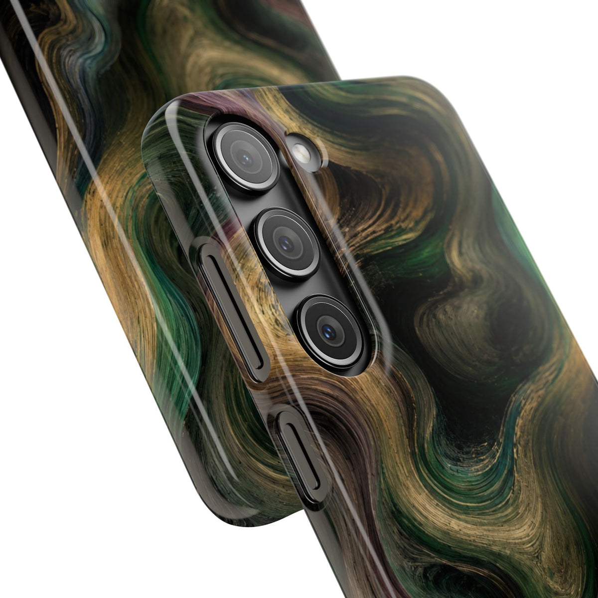 Marbled Forest Snap Phone Case