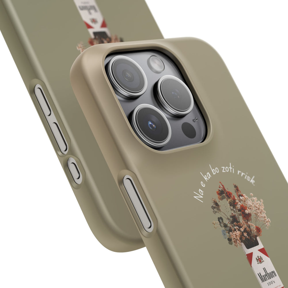 "Na e ka bo zoti rrisk." Snap Phone Case