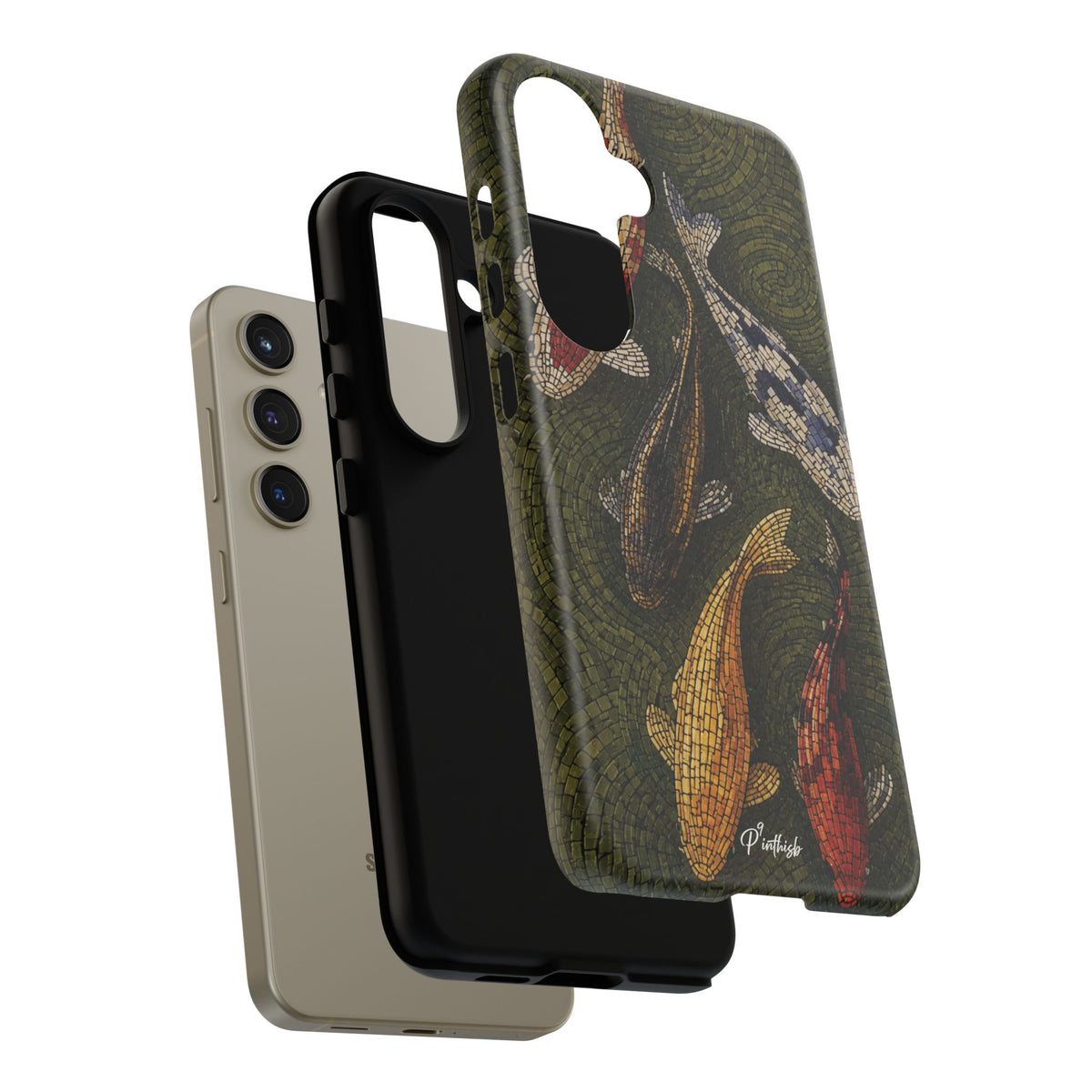 Fish Pond Tough Phone Case