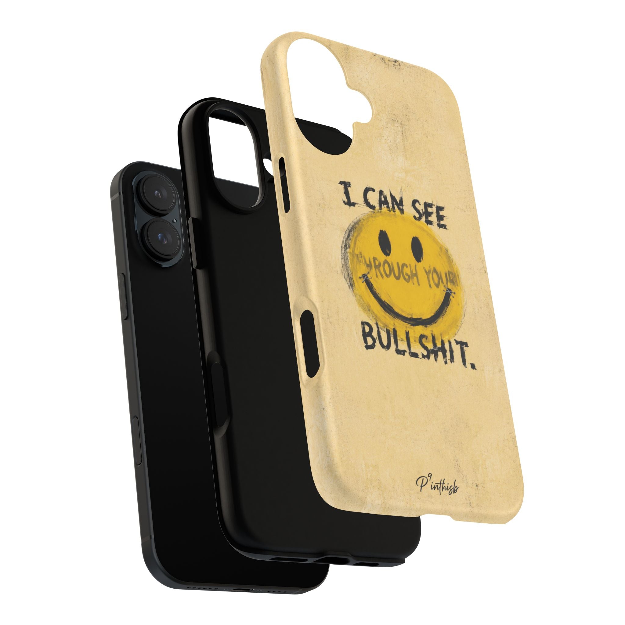 Smiley Anti-BS Tough Case