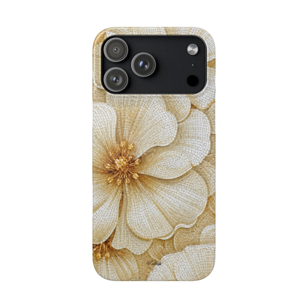 Floral Gold Bloom Snap Case