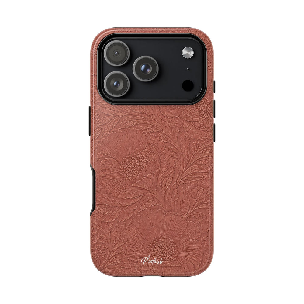 Embossed Floral Tough Case