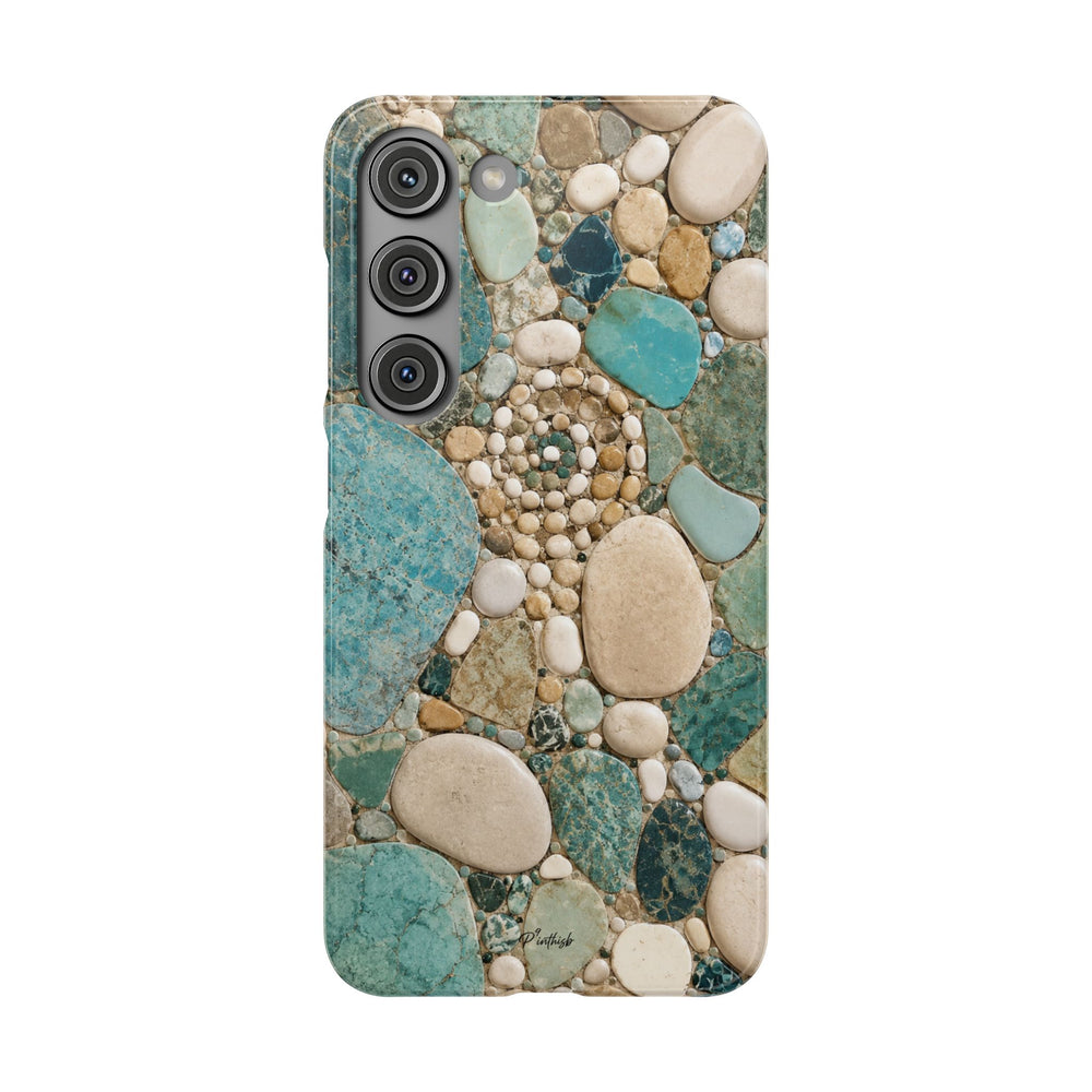 Sea Glass Mosaic Snap Case