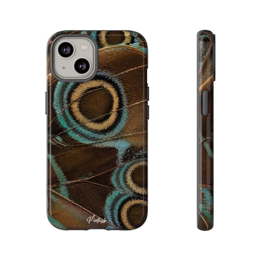Peacock Feather Pattern Tough Case