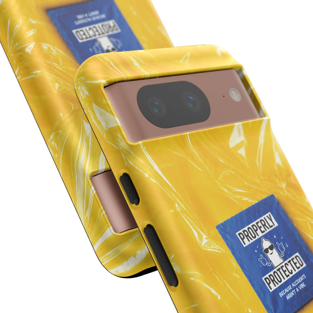 "Properly Protected" Graphic Phone Case