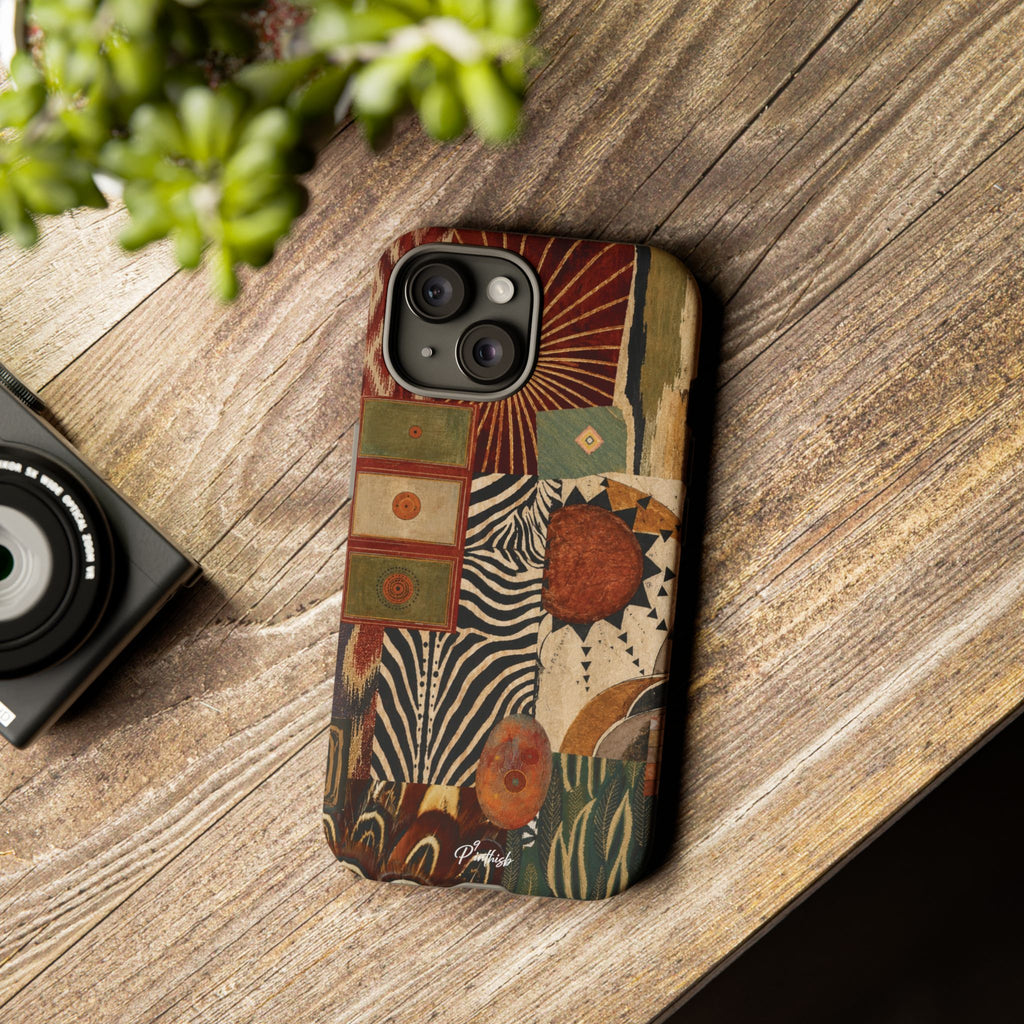 Abstract Boho Collage Tough Case