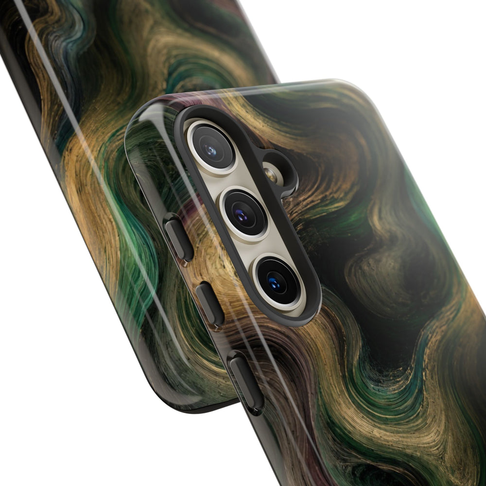 Marbled Forest Tough Phone Case