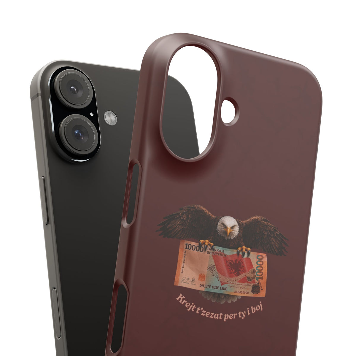 "Krejt t'zezat per ty i boj" Snap Case