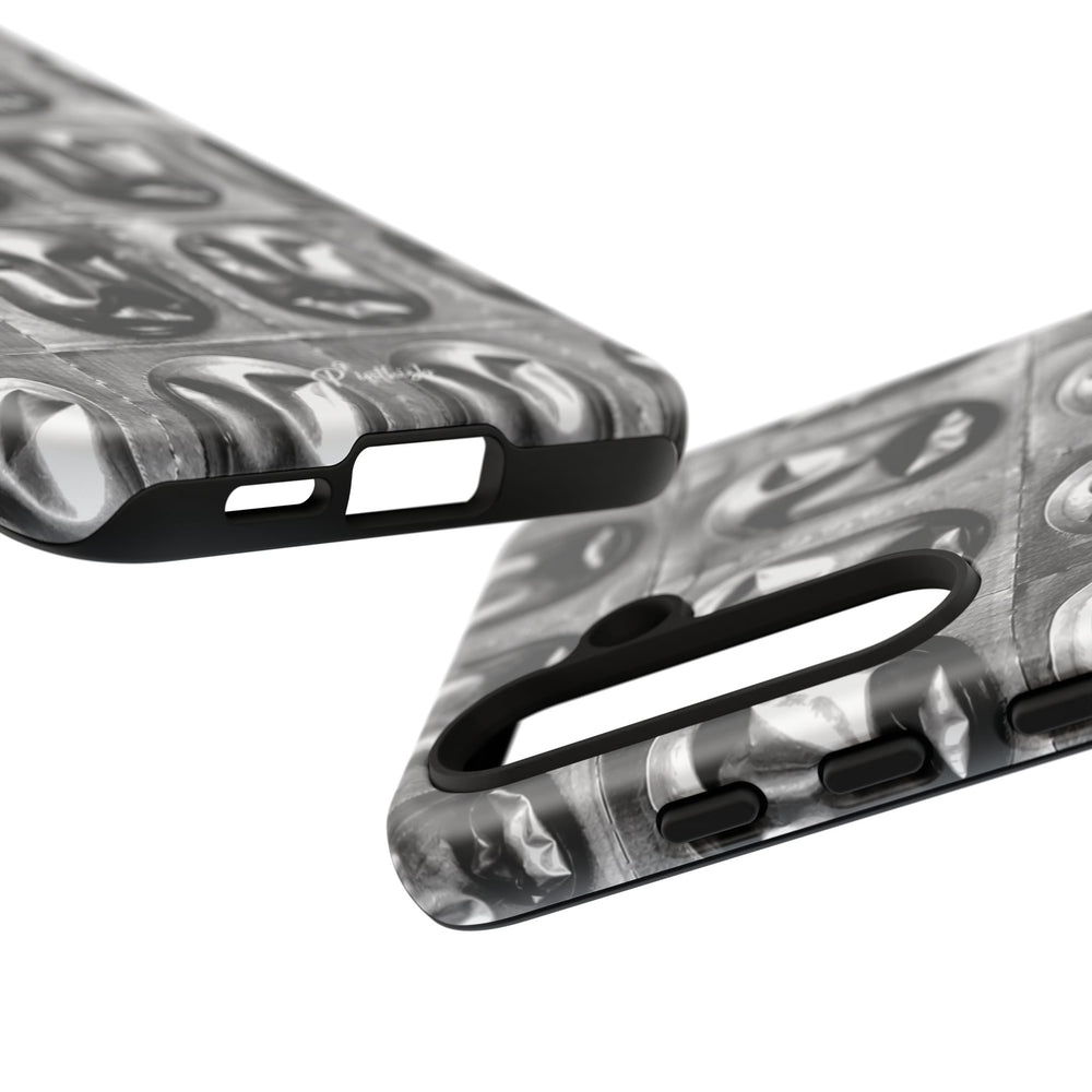Metallic Mask Grid Tough Case